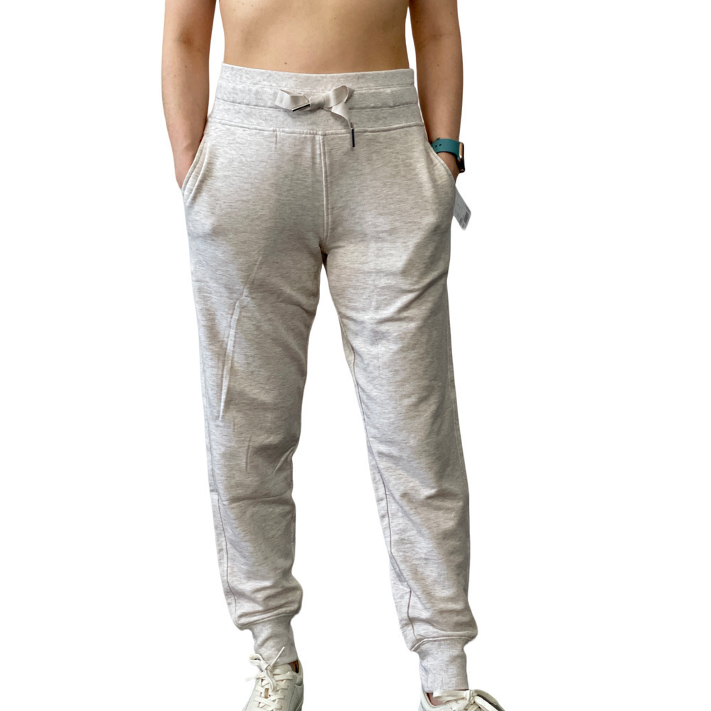 Athleta Balance Semi-Fitted Drawstring Pull-On Joggers Toasted Heather Grey S